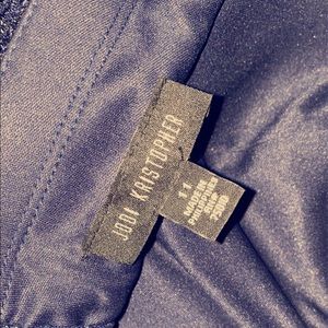 Short blue prom dress!